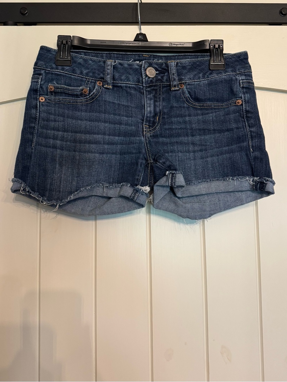 American Eagle Stretch Denim Jean Shorts Size 4